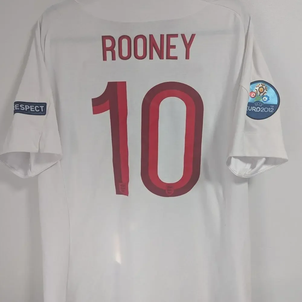 England Rooney 2012 Home Jersey ⚽ Men’s XL Nike Shirt - Picture 1 of 6